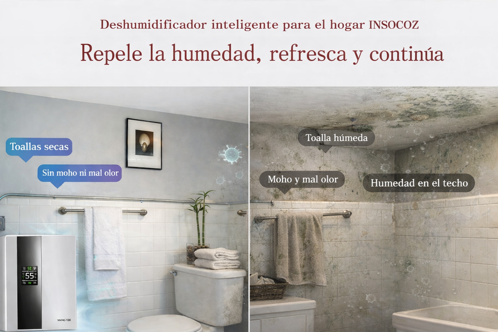 Deshumidificador inteligente ultra silencioso