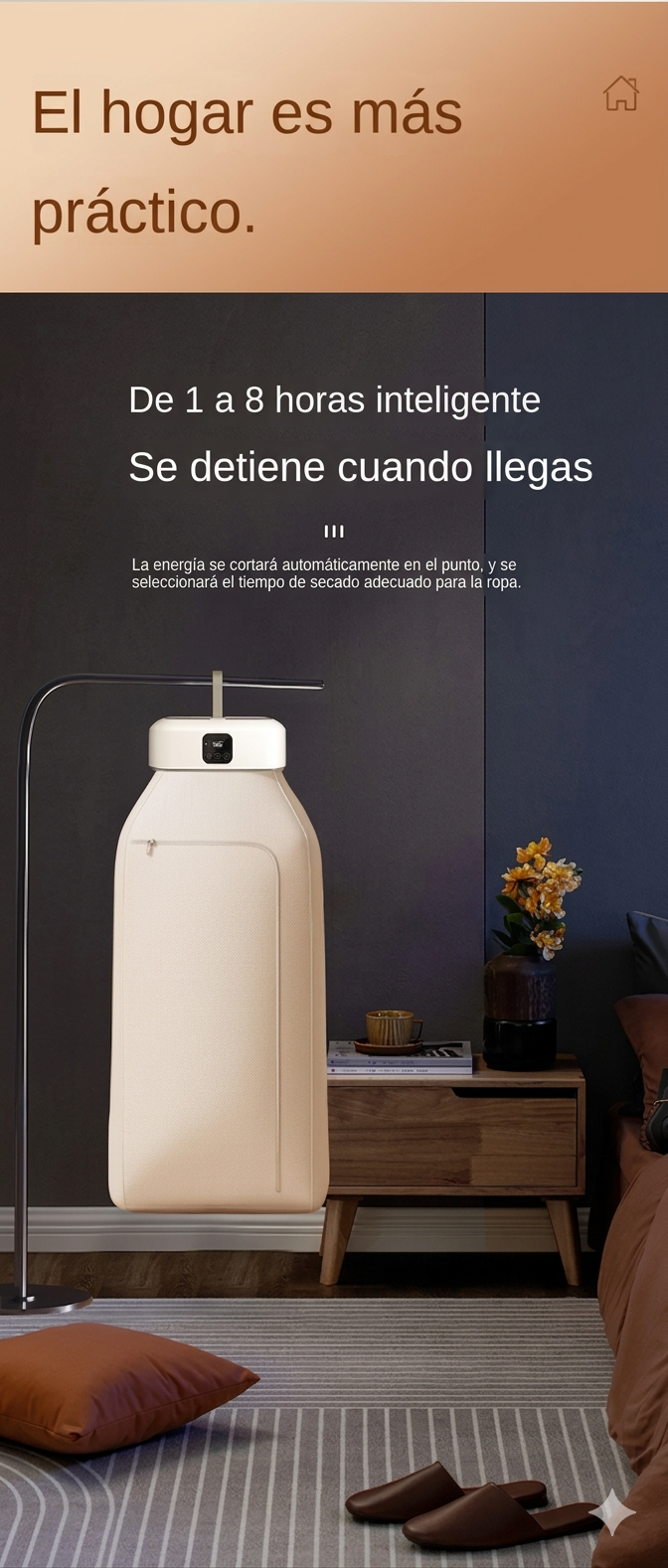 Secadora de Ropa Portátil Inteligente Insocoz